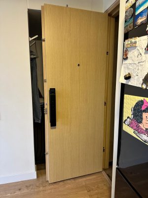 Puerta Con cerradura Biométrica