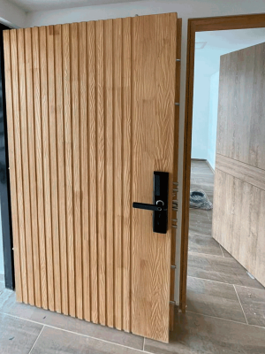 Puerta Con Cerradura Biométrica